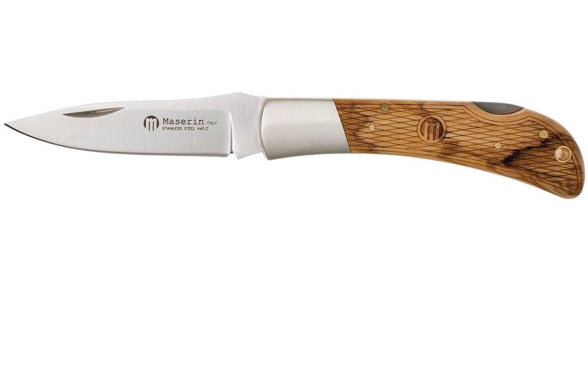 Maserin Caccia - Hunter, Olive 125/1OLP Couteau De Chasse 3 Maserin Caccia - Hunter, Olive 125/1OLP Couteau De Chasse
