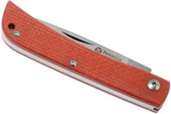 Maserin Scout Red Micarta Couteau De Poche, 163-MR -Kai Soldes Boutique ME 163 MR 04 maserin scout