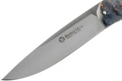 Maserin Gourmet Blue Burl Couteau De Poche, 380/RB 13 Maserin Gourmet Blue Burl Couteau De Poche, 380/RB -Kai Soldes Boutique ME 380 RB 03 maserin