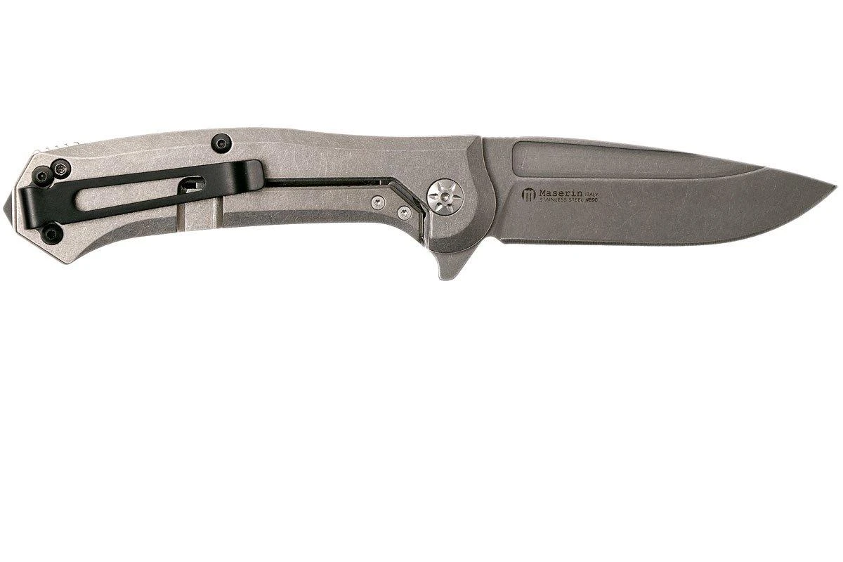 Maserin Police 680/G10V Green G10 Couteau De Poche 4 Maserin Police 680/G10V Green G10 Couteau De Poche – Image 2