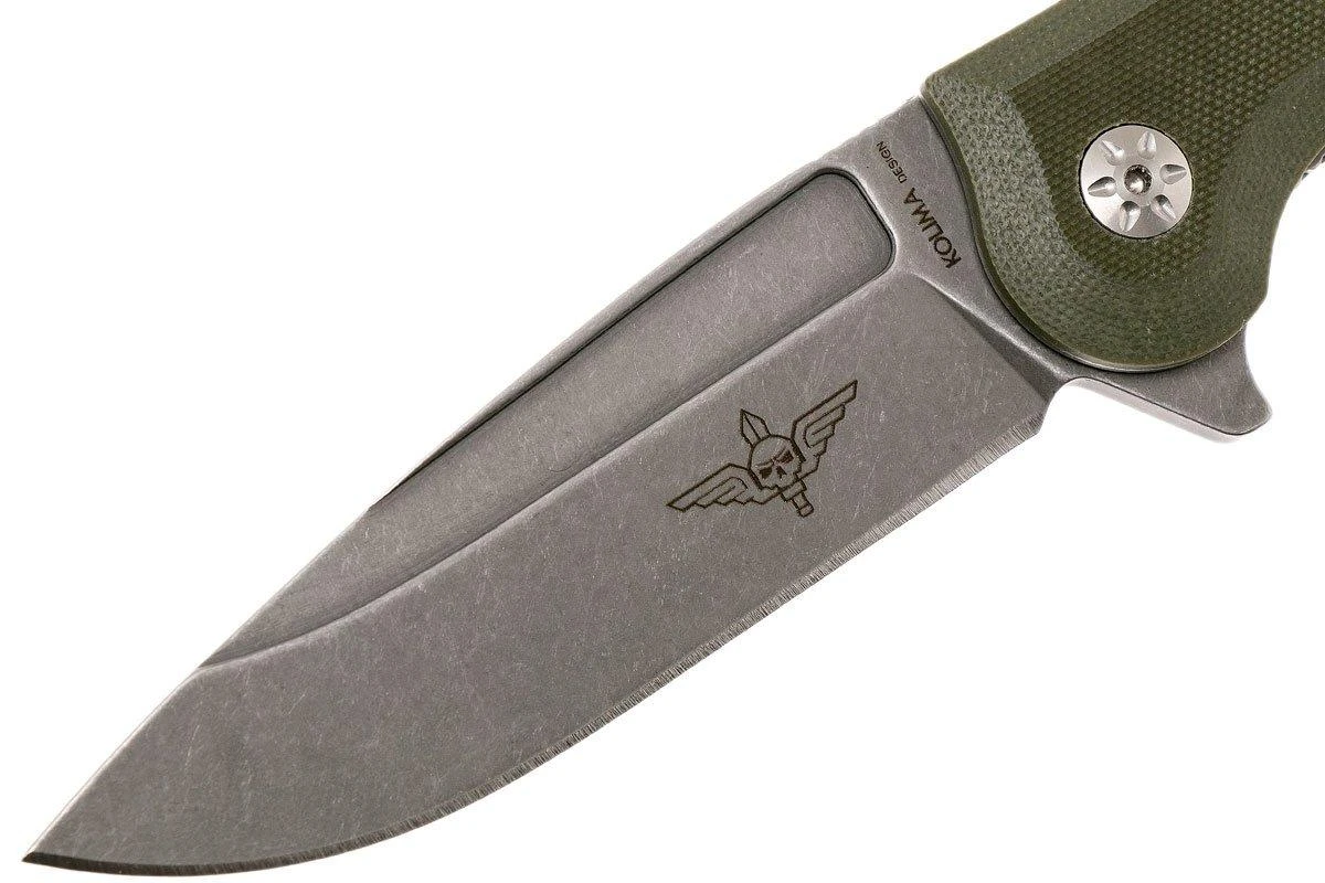 Maserin Police 680/G10V Green G10 Couteau De Poche 5 Maserin Police 680/G10V Green G10 Couteau De Poche – Image 3