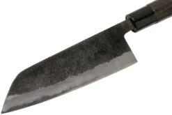 Munetoshi Nashiji Black Bunka Couteau De Chef 16.5 Cm 9 Munetoshi Nashiji Black Bunka Couteau De Chef 16.5 Cm -Kai Soldes Boutique MINB002 03 munetoshi
