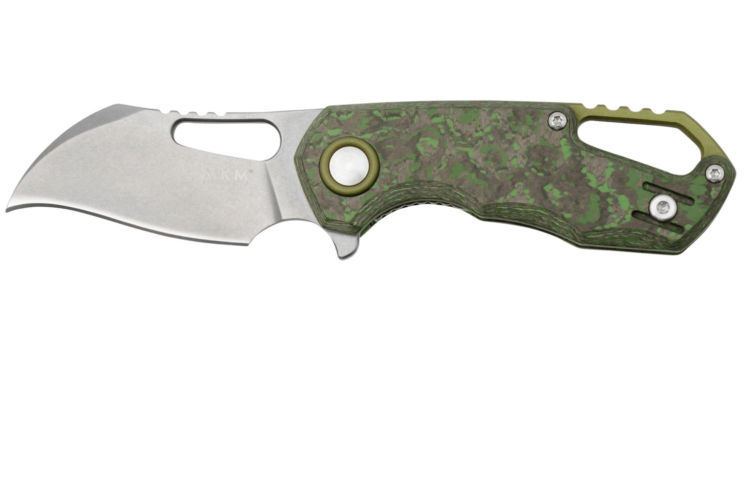 MKM Isonzo FX03-1CJ Hawkbill Stonewashed, Jungle Wear Carbon Fiber, Couteau De Poche, Jesper Voxnaes Design 3 MKM Isonzo FX03-1CJ Hawkbill Stonewashed, Jungle Wear Carbon Fiber, Couteau De Poche, Jesper Voxnaes Design