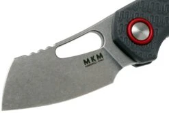 MKM Isonzo FX03-2PGY Cleaver Wolf Grey FRN Couteau De Poche, Jesper Voxnaes Design 11 MKM Isonzo FX03-2PGY Cleaver Wolf Grey FRN Couteau De Poche, Jesper Voxnaes Design -Kai Soldes Boutique MMK FX03 2PGY 03 mkm knives