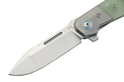 MKM Clap LS01-GNT Titanium, Natural G10 Couteau De Poche, Bob Terzuola Design -Kai Soldes Boutique MMK LS01 GNT 03 mkm