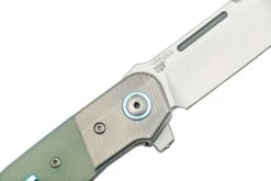 MKM Clap LS01-GNT Titanium, Natural G10 Couteau De Poche, Bob Terzuola Design -Kai Soldes Boutique MMK LS01 GNT 05 mkm