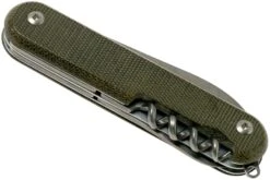 MKM Malga 6 Green Canvas Micarta MP06-GC Couteau De Poche -Kai Soldes Boutique MMK MP06 GC 04 mkm knives