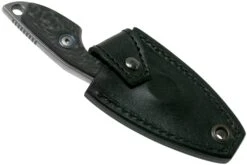 MKM Mikro 1 Drop, Stonewashed Carbon Fiber Couteau De Cou, Jesper Voxnaes Design 15 MKM Mikro 1 Drop, Stonewashed Carbon Fiber Couteau De Cou, Jesper Voxnaes Design -Kai Soldes Boutique MMK MR01 CF 06 mkm knives