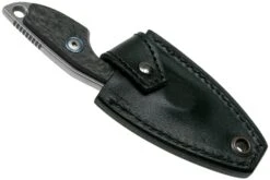 MKM Mikro 2 Wharncliffe, Stonewashed Carbon Fibre Couteau De Cou, Jesper Voxnaes Designr -Kai Soldes Boutique MMK MR02 CF 06 mkm knives