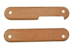 MKM Malga 6 Natural Canvas Micarta Plaquettes De Manche