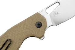 MKM Vincent VCN-GTS Satin N690CO, Tan G10, OD Green Aluminum, Couteau De Poche, Jesper Voxnaes Design -Kai Soldes Boutique MMK VCN GTS 05 mkm