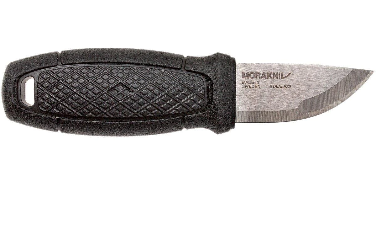 Morakniv Mora Eldris Black 12629 Couteau De Cou Avec étui De Luxe Et Pierre à Feu 4 Morakniv Mora Eldris Black 12629 Couteau De Cou Avec étui De Luxe Et Pierre à Feu – Image 2