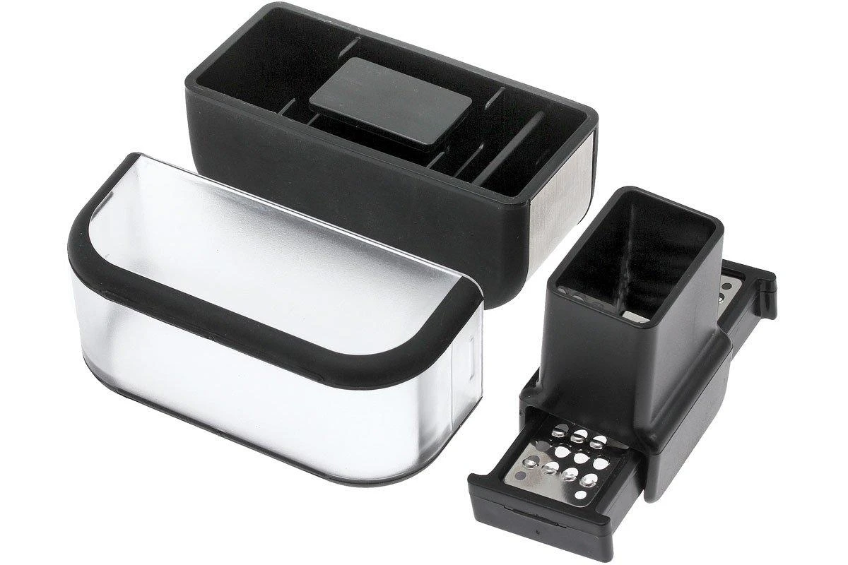 Microplane Garlic Cutter, Hachoir à Ail, Noir 5 Microplane Garlic Cutter, Hachoir à Ail, Noir – Image 3