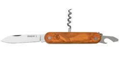 Mercury Multi-Tool Knife 913-3LC Olive Wood, 3 Fonctions, Couteau De Poche