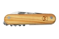 Mercury Multi-Tool Knife 913-6LC Olive Wood, 6 Fonctions, Couteau De Poche -Kai Soldes Boutique MY913 6LC 05 mercury