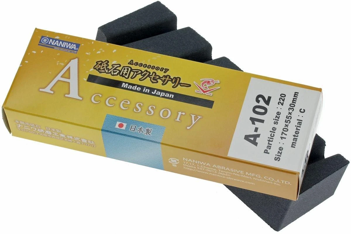 Pierre à égaliser Naniwa Grain 220, A102 4 Pierre à égaliser Naniwa Grain 220, A102 – Image 2