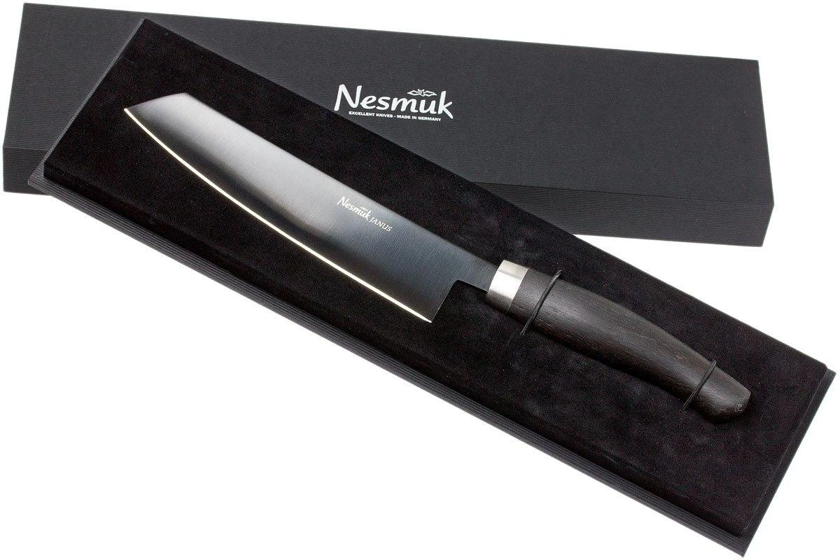 Nesmuk JANUS Couteau De Chef 18 Cm, Bog Oak, J5M1802013 9 Nesmuk JANUS Couteau De Chef 18 Cm, Bog Oak, J5M1802013 – Image 7