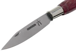 Nontron No. 25 Turning Ferrule, Amarante, Clog Shape NN25AMA Couteau De Poche -Kai Soldes Boutique NN25AMA 03 nontron