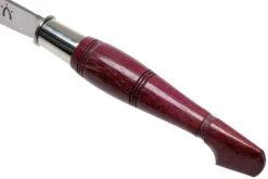 Nontron No. 25 Turning Ferrule, Amarante, Clog Shape NN25AMA Couteau De Poche -Kai Soldes Boutique NN25AMA 06 nontron