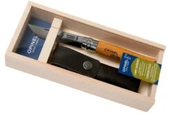 Opinel Couteau De Poche No.8 Gamme De Luxe Avec étui En Cuir, Acier Carbone 19 Opinel Couteau De Poche No.8 Gamme De Luxe Avec étui En Cuir, Acier Carbone -Kai Soldes Boutique OP000815 09 opinel v202004
