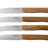 Opinel Facette Olive, Set De Quatre Couteaux De Table -Kai Soldes Boutique OP002498 01 opinel