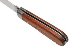 Otter Anchor Knife 174 Small Carbon, Sapeli, Brass Anchor, Couteau De Poche -Kai Soldes Boutique OR174 05 otter