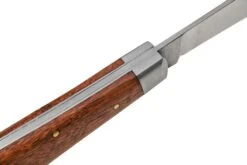 Otter Anchor Knife 174 Small Carbon, Sapeli, Brass Anchor, Couteau De Poche -Kai Soldes Boutique OR174 06 otter