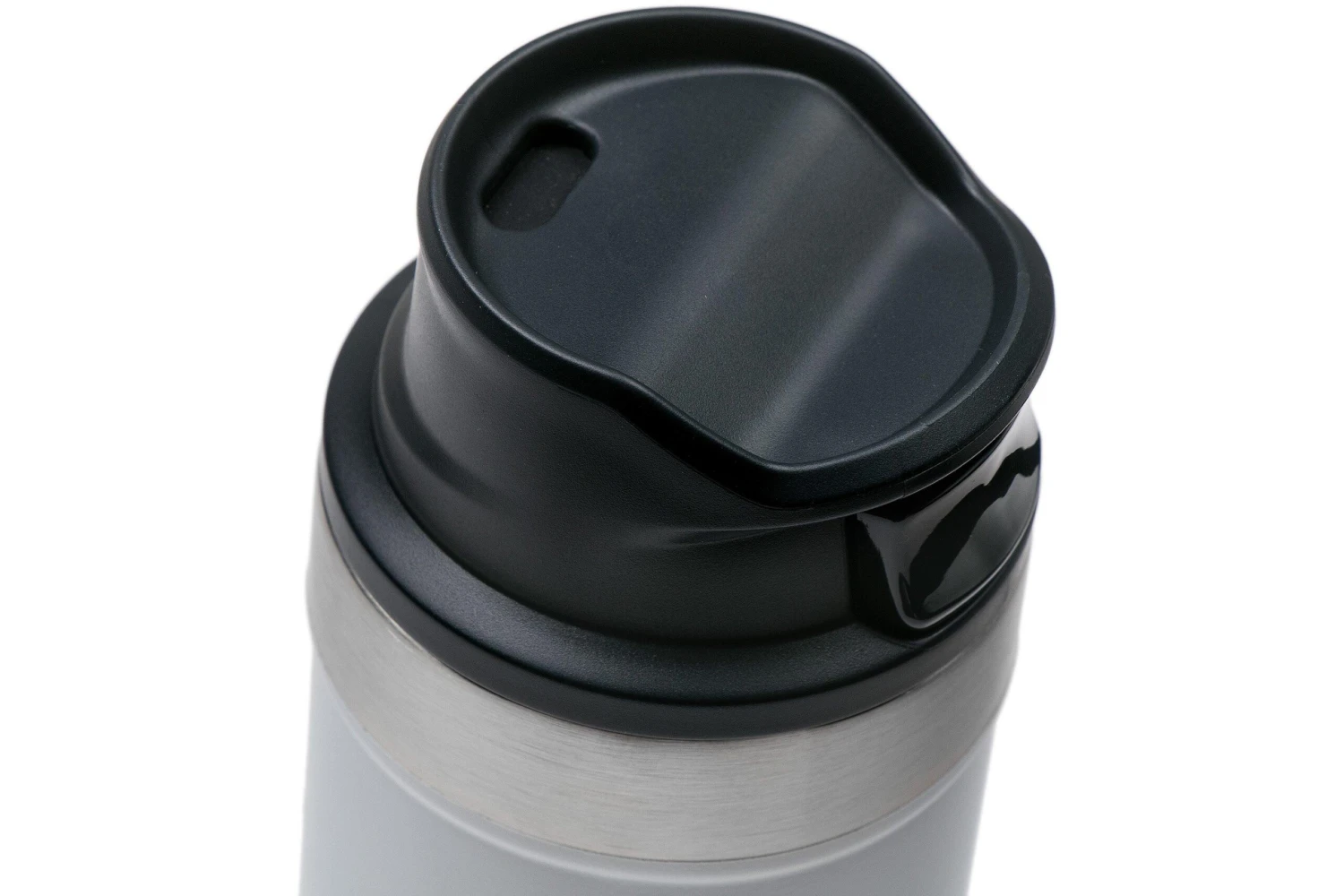 Stanley The Trigger-Action Travel Mug 470 Ml, Blanc, Bouteille Thermos 4 Stanley The Trigger-Action Travel Mug 470 Ml, Blanc, Bouteille Thermos – Image 2