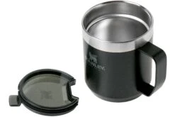 Stanley The Legendary Camp Mok 350 Ml - Matte Black -Kai Soldes Boutique PI10 09366 006 02 stanley