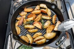 Petromax Fonte Skillet Gril 35 Cm Avec Deux Poignées -Kai Soldes Boutique Petromax gp35h t