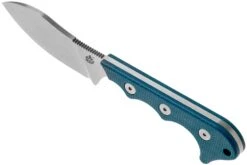 QSP Knife Neckmuk QS125-D Blue Micarta Couteau De Cou -Kai Soldes Boutique QS125 D 04 qsp