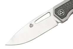 QSP Knife Puffin QS127-B Titanium Carbonfiber Couteau De Poche -Kai Soldes Boutique QS127 B 03 qsp