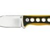 QSP Knife Canary QS141-A1 Stonewashed, Black Yellow G10, Couteau De Cou -Kai Soldes Boutique QS141 A1 01 qsp