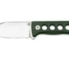 QSP Knife Canary QS141-C1 Stonewashed, Black Green G10, Couteau De Cou -Kai Soldes Boutique QS141 C1 01 qsp
