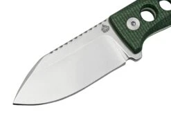 QSP Knife Canary QS141-C1 Stonewashed, Black Green G10, Couteau De Cou -Kai Soldes Boutique QS141 C1 03 qsp