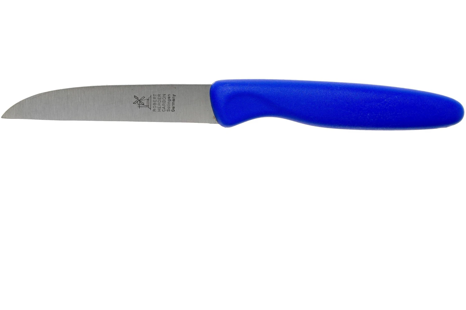 Robert Herder Straight Classic Couteau à éplucher Carbone, Bleu, 8,5 Cm 3 Robert Herder Straight Classic Couteau à éplucher Carbone, Bleu, 8,5 Cm
