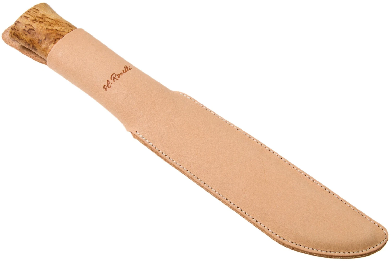 Roselli Big Leuku Knife R150 Leather Sheath, Couteau D'outdoor 8 Roselli Big Leuku Knife R150 Leather Sheath, Couteau D'outdoor – Image 6