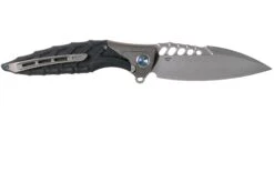 Rike Thor 7 Black G10 Couteau De Poche -Kai Soldes Boutique RK THOR7 B 02 rike knife