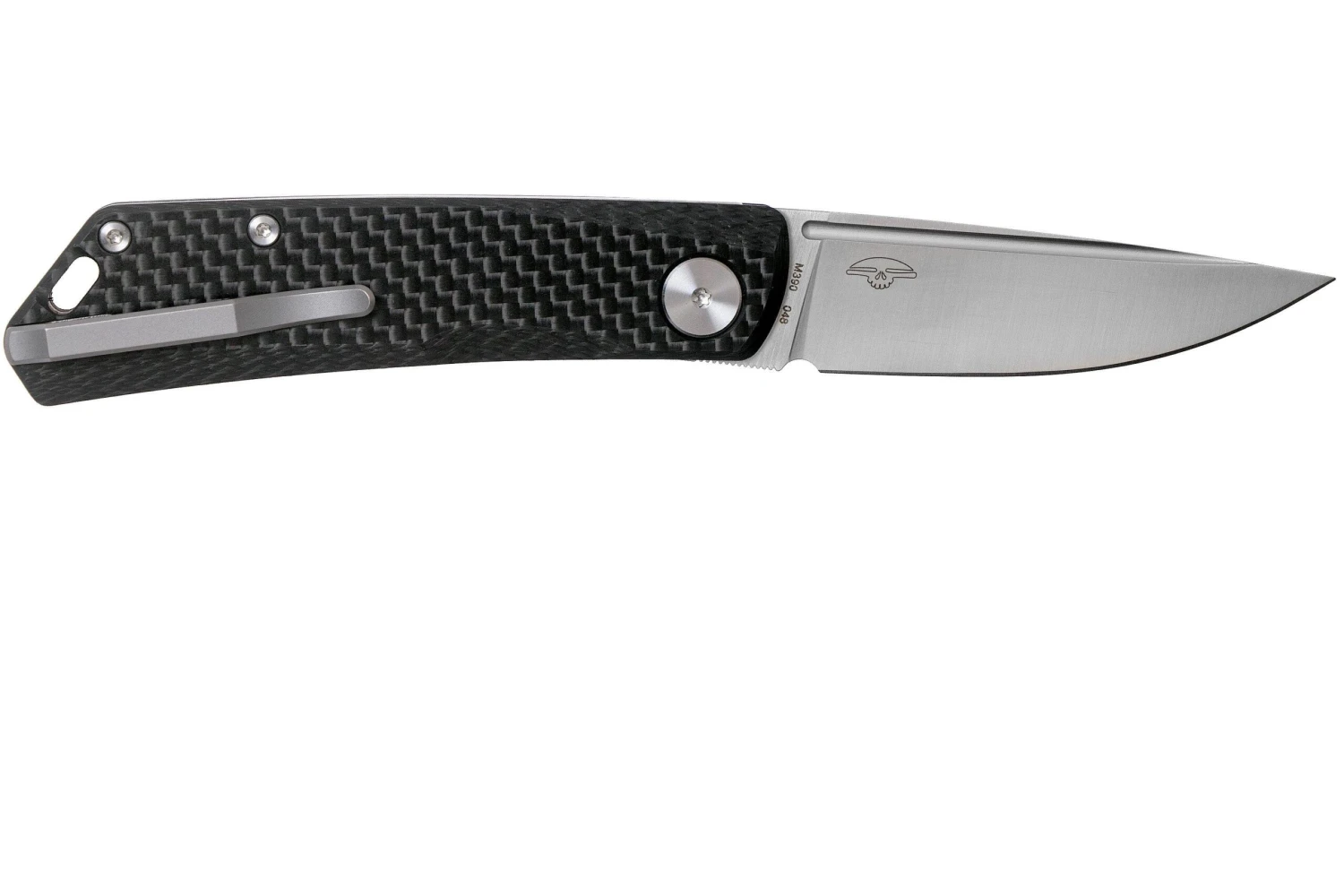 Real Steel Luna Premium II M390 Carbonfiber 7005P Knivesandtools Exclusive Couteau De Poche Slipjoint 4 Real Steel Luna Premium II M390 Carbonfiber 7005P Knivesandtools Exclusive Couteau De Poche Slipjoint – Image 2