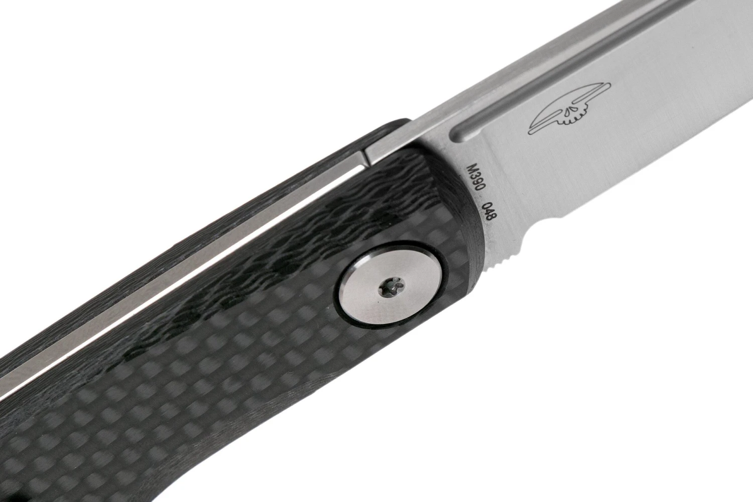 Real Steel Luna Premium II M390 Carbonfiber 7005P Knivesandtools Exclusive Couteau De Poche Slipjoint 8 Real Steel Luna Premium II M390 Carbonfiber 7005P Knivesandtools Exclusive Couteau De Poche Slipjoint – Image 6