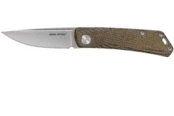 Real Steel Luna Premium II M390, Green Micarta 7006P Knivesandtools Exclusive Couteau De Poche Slipjoint