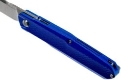 Real Steel G5 Metamorph Frontflipper Mk. II 7838 Intense Blue Couteau De Poche, Ostap Hel Design -Kai Soldes Boutique RL7838 07 real steel knives