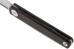Real Steel G-Slip Ebony 7841E Slipjoint Couteau De Poche, Ostap Hel Design -Kai Soldes Boutique RL7841E 05 real steel
