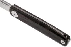 Real Steel G-Slip Ebony 7841E Slipjoint Couteau De Poche, Ostap Hel Design -Kai Soldes Boutique RL7841E 07 real steel