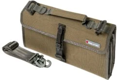 Real Steel Pilgrim 22 Khaki Grey RS042 Malette à Couteaux De Poche