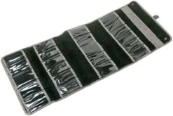 Real Steel Pilgrim 22 Khaki Grey RS042 Malette à Couteaux De Poche -Kai Soldes Boutique RLRS042 03 real steel