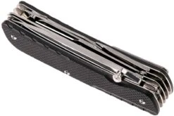 Ruike LD42-B Trekker Couteau De Poche, Noir -Kai Soldes Boutique RULD42 B 05 ruike ruld42 b 05