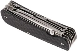 Ruike LD51-B Trekker Couteau De Poche, Noir -Kai Soldes Boutique RULD51 B 05 ruike ruld51 b 05