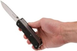 Ruike LD51-B Trekker Couteau De Poche, Noir -Kai Soldes Boutique RULD51 B 06 ruike ruld51 b 06