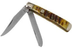 Rough Ryder Ram’s Horn Bone Trapper RR1509 Couteau De Poche